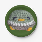 あみクールぐるみダック!!! ペーパープレート (正面)