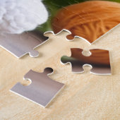 あみユニークぐみ子猫：かわいい白猫かぎ ジグソーパズル (側面)