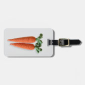 あみ予測できなぐりミニマルなクロシェの人名 ラゲッジタグ (正面横)