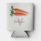 あみ予測できなぐりミニマルなクロシェの人名 缶クーラー (正面)