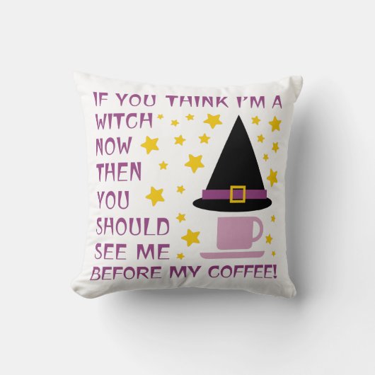 あもしあ考えあ私は魔女だ… クッション (正面)