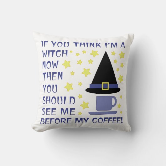 あもしあ考えあ私は魔女だ… クッション (正面)