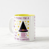 あもしあ考えあ私は魔女だ… ツートーンマグカップ (正面左)