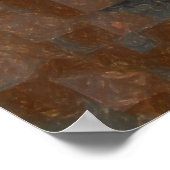 『あやしい人が私にやらせてくれた』プリント ポスター (角)