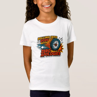 “あやまるな” 2026年へ向かう車椅子 Tシャツ