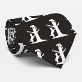 あらいぐまの狩りのタイ ネクタイ (ロール)