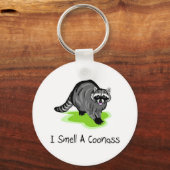 あらいぐまキーホルダー キーホルダー (正面)