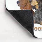 あらいぐま犬はちょうど1服装およびギフトを有することができません マウスパッド (コーナー)