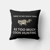 あらいぐま狩り クッション (裏面)