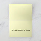 あらかじめ言って悲しみを和らげる。-ca カード (内部)