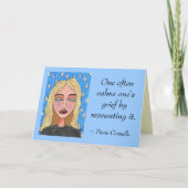 あらかじめ言って悲しみを和らげる。-ca カード (正面)