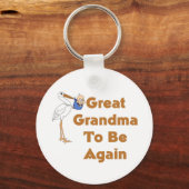 あらし素晴らしばあちゃんがまた来る キーホルダー (正面)