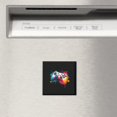 あらゆるものを制する ゲーマー ゲームコントローラー マグネット (インサイチュ (食洗機))