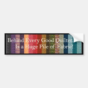 あらゆるよいquilterの後ろ バンパーステッカー