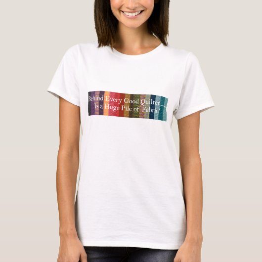 あらゆるよいquilterの後ろ tシャツ (正面)