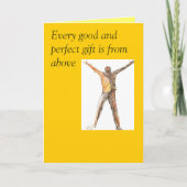 あらゆるよく、完全なギフトの父の日カード カード (正面)