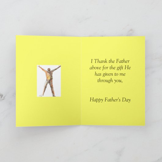 あらゆるよく、完全なギフトの父の日カード カード (内部)