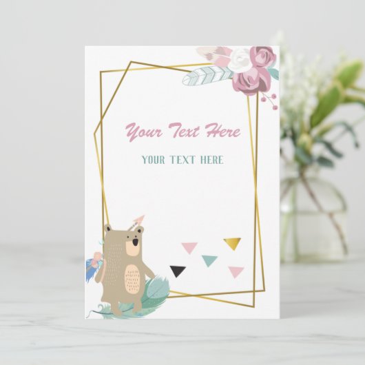 あらゆるイベントの招待状 招待状 (スタンド正面)