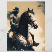 あらゆるイベントやセールに最適なカスタム馬のチラシ チラシ (裏面)