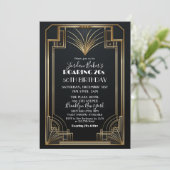 あらゆるイベント - ルーアリング20年代 1920年代アートデコパーティー 招待状 (スタンド正面)