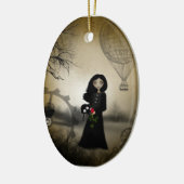 あらゆるオーナメントは上がりました セラミックオーナメント (左)