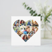 あらゆるシーンに対応するパーソナライズされた写真コラージュカード (スタンド正面)