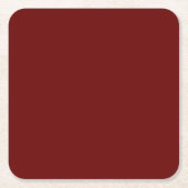 あらゆるシーンに最適な高品質の紙コースター スクエアペーパーコースター (正面)