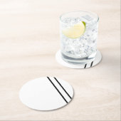 あらゆるシーンに最適な高品質の紙コースター ラウンドペーパーコースター (インサイチュ)