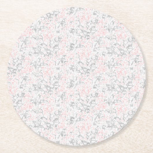 あらゆるシーンに最適な高品質の紙コースター ラウンドペーパーコースター (正面)