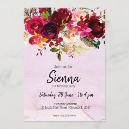 あらゆるシーンに花束を 招待状