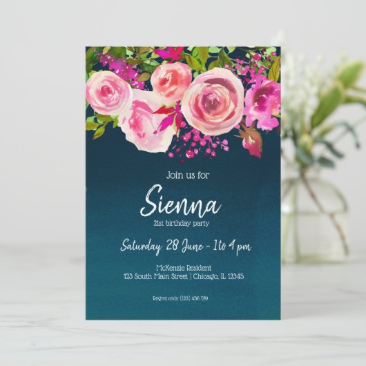 あらゆるシーンに花束を 招待状 (スタンド正面)