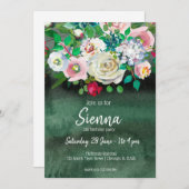 あらゆるシーンに花束を 招待状 (正面/裏面)