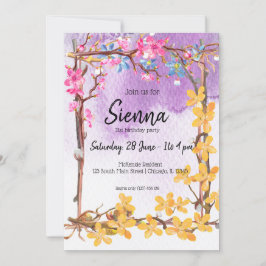 あらゆるシーンに花束を 招待状