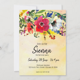 あらゆるシーンに花束を 招待状