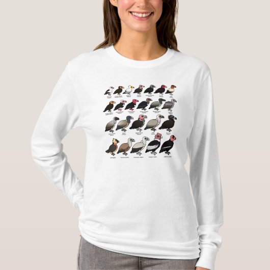 あらゆるハゲタカ Tシャツ (正面)