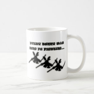 あらゆるバニーは戦うkungのfu…でした コーヒーマグカップ