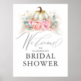 あらゆるパーティーに - パンプキンピンクの花のポスター ポスター