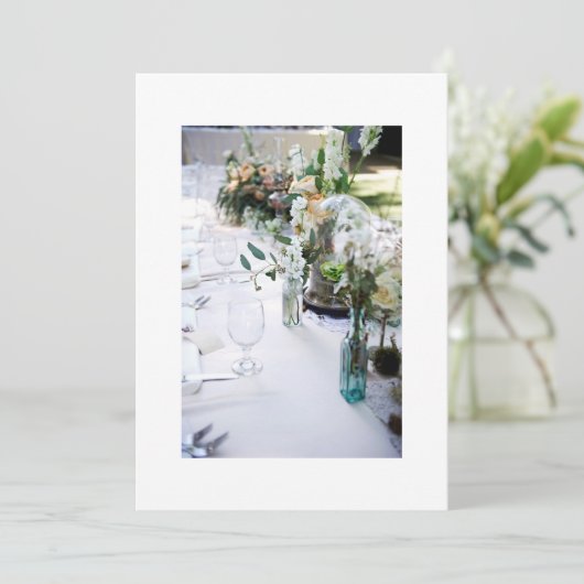 あらゆるフォーマルなディナーまたは結婚式への招待 招待状 (スタンド正面)