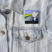 あらゆるブタのための逃走車 缶バッジ (インサイチュ)