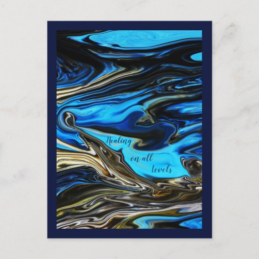 あらゆるレベルでの癒し マルブラード ポストカード (正面)