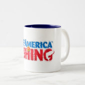 あらゆる一口が付いている水 ツートーンマグカップ (正面右)