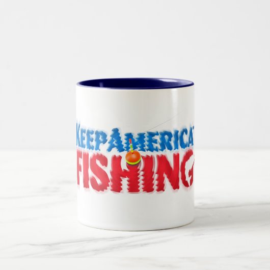 あらゆる一口が付いている水 ツートーンマグカップ (中央)