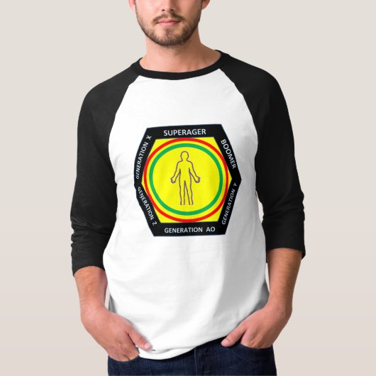 あらゆる世代に対応したTシャツ Tシャツ (正面)