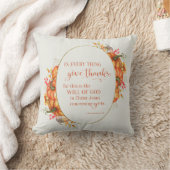 あらゆる事与え感謝していリース クッション (ブランケット)