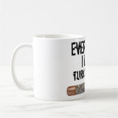 あらゆる事I愛… シガーのコーヒー・マグ コーヒーマグカップ (左)