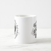 あらゆる人は死にます コーヒーマグカップ (中央)