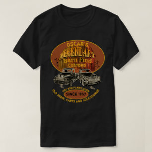 あらゆる人、会社の伝説の納屋の発見の習慣- Tシャツ
