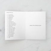 あらゆる休日カード シーズンカード (内部)