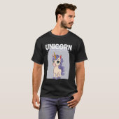 あらゆる冒険に角を ユニコーン Tシャツ (正面フル)