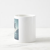 あらゆる努力は決して重要で与えない コーヒーマグカップ (中央)